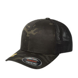 Бейсболка FLEXFIT арт. 6511MC (черный / камуфляж)