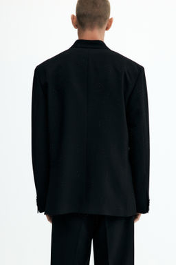 Americana cruzada con brillo Relaxed Fit - H&m фото 6