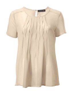 Блузка, песочная - Patrizia dini фото 2