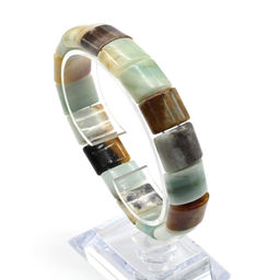 Браслет из амазонита сегмент 15*12мм