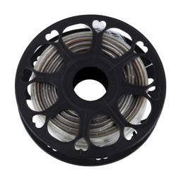 ULS-Q325 2835-60LED/m-10mm-IP67-220V-6W/m-25M-WW Светодиодная гибкая герметичная лента. Бобина 25 м. Теплый белый свет. TM Volpe.