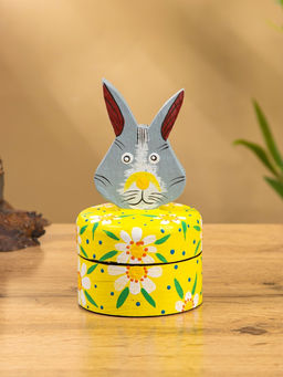 Шкатулка «Заяц», 9×9×16 см, дерево