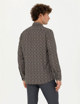 Siyah Slim Fit Uzun Kollu G_mlek