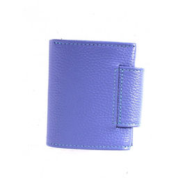 Портмоне женское Croco-ПР-906 натуральная кожа 1 отд, 4 карм, голубой флотер (18) 264557  фото 2