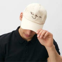 Бейсболка MINAKU, бежевая, размер 56-58