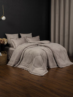 Lindor Fluffy (платина беж) Egyptian Cotton комплект