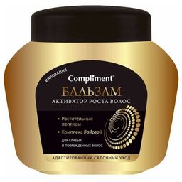 "Compliment" Бальзам "Активатор Роста" д/слабых и поврежд. вол (500мл).12 /790300/