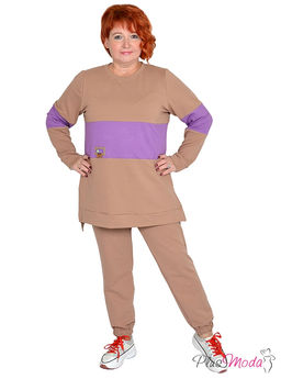 Брюки Модель №1352 размеры 44-84 - Plusmoda фото 2