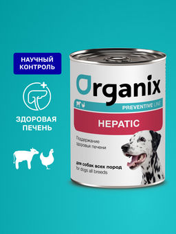 Hepatic 
Консервы для собак. Поддержание здоровья печени у взрослых собак
22ел16