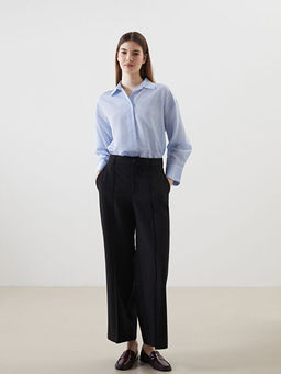 Loose Fit Kad?n Palazzo Pantolon