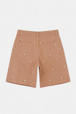Pembe Cicek Nak?sl? City Boy Denim Sort TWOSS26SR00070 - Trendyolmilla фото 6