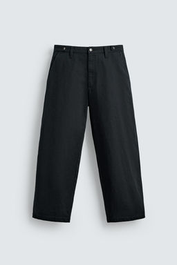 PANTAL?N JOGGER LAVADO SOFT / Azul / Gris - Zara фото 7
