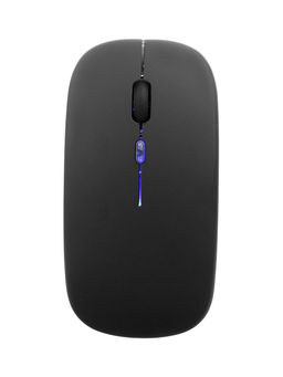 Мышь MB-2.4 беспроводная, оптическая, подсветка, 1600 dpi, USB+BT, чёрная