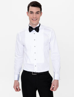 Beyaz Slim Fit Smokin G_mlek - Pierre cardin фото 3