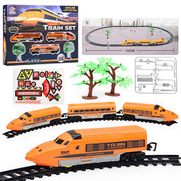 Железная дорога "Train set-1" в коробке