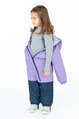 Комбинезон демисезонный сирень