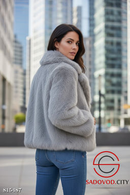 Эко шуба из искусственного меха - Bruno фото 2