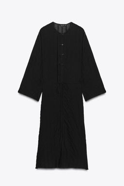 MIDI DRESS WITH TOGGLES ZW COLLECTION - Zara фото 6