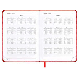 Ежедневник датированный 2024 ESCALADA, А6+, 176 л., арт. 63790/ 20 САРИФ КРАСНЫЙ  фото 6