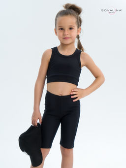 Костюм Тренд лапша черный - Sovalina фото 6