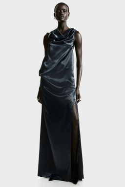Vestido halter de sat?n - H&m фото 2