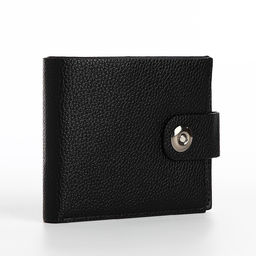 Портмоне мужское на магните, отдел для купюр, карт, монет, чёрное