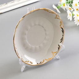 Цена за 5 шт. Подставка для тарелок d=16-18 см Lucia, прозрачная, 15 см