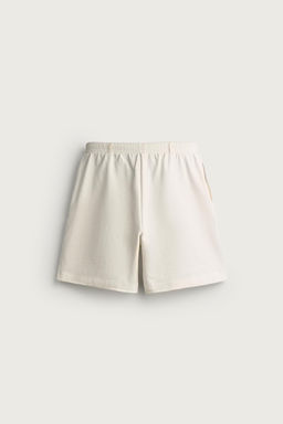 BERMUDA JOGGER CINTURA COMBINADA / Blanco - Zara фото 7