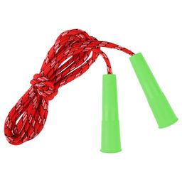 Цена за 10 шт. Скакалка детская, 2.2 м, регулируемая, нейлоновый трос, цвет МИКС
