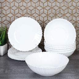 Цена за 1 шт. Столовый набор 13 предметов Классика белый / 13/FLXP7578 (WHITE) /уп 4/ - ГалеонТрейд фото 2