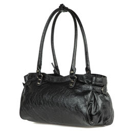 9273 black, Женская кожаная сумка, Barcelo Biagi