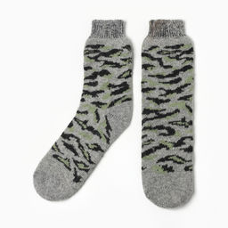 Носки мужские шерстяные Камуфляж, МИКС, размер 25