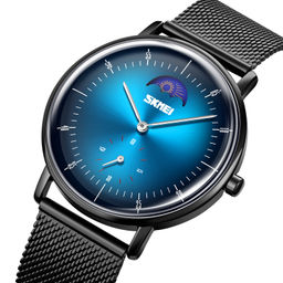 Часы наручные Skmei мужские кварцевые 9245light-blue