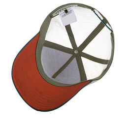 Бейсболка STETSON арт. 7756114 TRUCKER CAP CANOE (оранжевый / синий)  фото 3