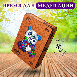 Wooden Jigsaw Puzzle Honey Panda 117 pcs