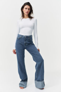 Camiseta de microfibra de manga larga - H&m фото 2