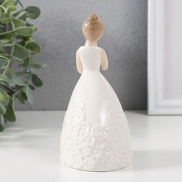 Фигурка керамика «Невеста перед свадьбой», 14×7.5×6.5 см