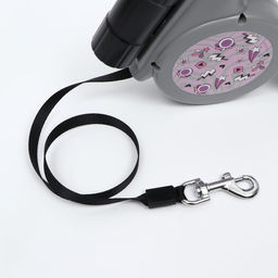 Рулетка с фонарем и отсеком для пакетов 5 м, max = 50 кг, серая - Пушистое счастье фото 4