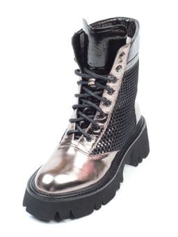 01-C1101-2 GOLD Ботинки женские (натуральная кожа, байка) - Фабричный китай фото 6