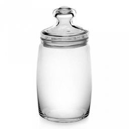 Банка стеклянная прижимная крышка "Чешни (Cesni)" 0,92л, д10см, h19см, крышка с уплотнителем, Pasabahce (Россия)