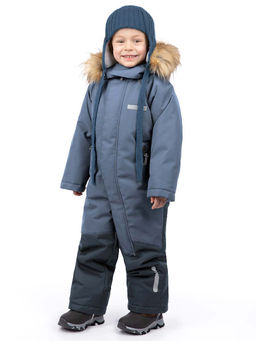 Комбинезон 8з0124 лаванда/серый - Nikastyle фото 11