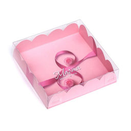 Цена за 5 шт. Коробка для печенья 8 марта 12?12?3