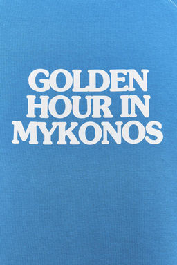 T-SHIRT WITH SLOGAN - Zara фото 14