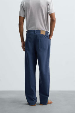 WASHED STRAIGHT-LEG TROUSERS - Zara фото 13