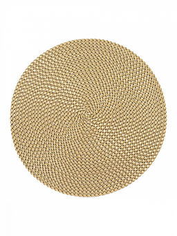 Набор салфеток сервировочных D38, 4 шт. золото полипропилен - Denastia фото 2