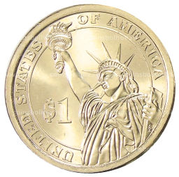 1 доллар 2014 года Р США 31-й президент США Герберт Гувер