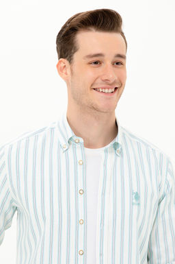 Мужская рубашка Saks Узунколь - U.s. polo assn фото 16
