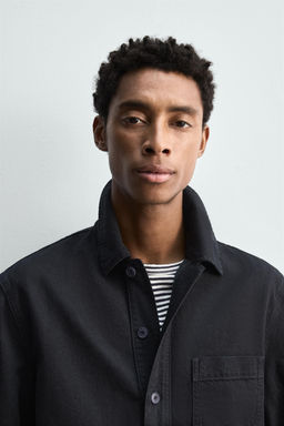 DENIM POLO SHIRT - Zara фото 5