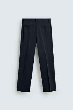 100% WOOL SUIT TROUSERS - Zara фото 8