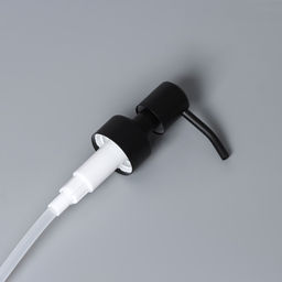 Помпа для дозатора, нержавеющая сталь, диаметр резьбы 28 мм, длина палочки 20 см, цвет чёрный - Simaland фото 4